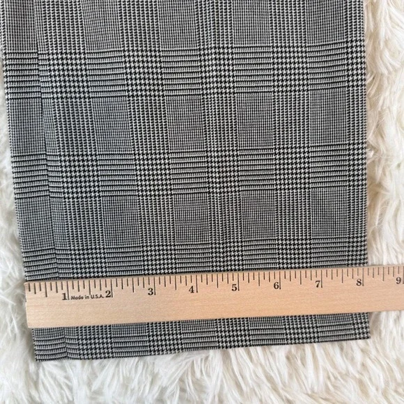 Anne Klein The Executive Boot Cut Houndstooth Plaid Dress Pants Women Size 8 New - Picture 9 of 15